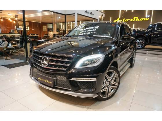MERCEDES-BENZ ML 63 AMG 5.5 V8 32V BITURBO GASOLINA 4P AUTOMÁTICO MERCEDES-BENZ ML 63 AMG 5.5 V8 32V BITURBO GASOLINA 4P AUTOMÁTICO